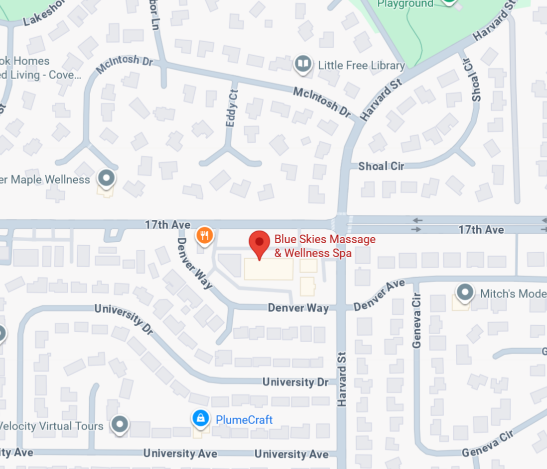 Map to our location
